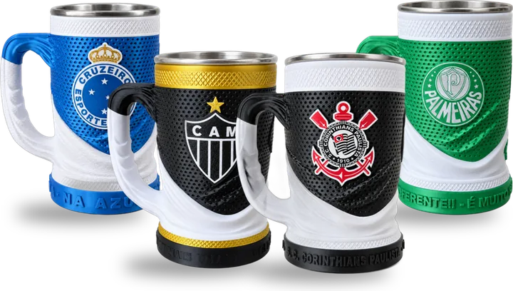 Canecas de time impressas em 3D
